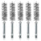 ASNOMY 5Pcs 5/8" Stainless Steel Bore Brush, Wire Brush Set for Power Drill Cleaning