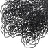 Paperclips Set, 50pcs Metal Decorative Flower Paper Clips, Cute for Office Scrapbooking (Black)