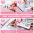 Blingbin 100 Envelopes Money Saving Challenge Binder, Savings Challenges Book with Envelopes & Reusable Tracker, Fun