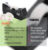 Mr. Pen Tape Dispenser, Pack of 2, Black, Office Supplies, Desktop Tape Holder