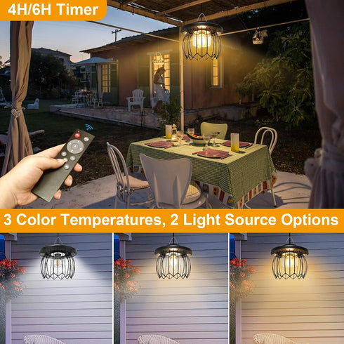 16.5ft Dimmable AEQ Solar Shed Light Outdoor, Gazebo Lights Solar Lights Work Day/Night for Porch Barn Chicken Coop