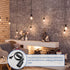 10 Pack Bulb E26 E27 Lantern(Black,6 Hanging Light Cord Pendant Light Cord with Switch Light Socket Extension Light