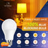 1800K Bulbs 2PK, 99.96% Bulbs,9W 60 A19 E26 Neporal Amber Sleep Light Blue Blocking Soft Warm Light Watt Equivalent
