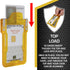 Identity Stronghold Secure RFID Badge Holder for 1 Card, Heavy Duty Hard Plastic ID Badge Holder, USA Molded and
