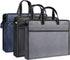 Enyuwlcm Oxford Zippered Document Bag with Handle, File Tote Bag Pouch for Carrying Paper Files Books, 1 Pack (H-Blue)