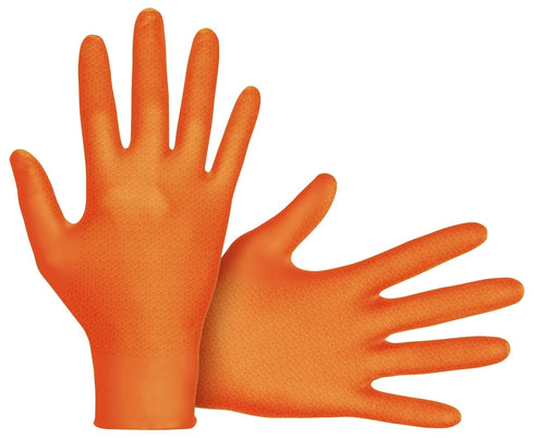 Astro-Grip Powder-Free Nitrile Disposable Gloves, Exam Grade, Size X-Large, 7 mil Thickness, Chemical & Puncture