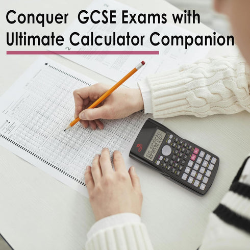 Scientific Calculator SC-216, Junior & High School Non Graphing Calculator for Students, Suitable for SAT & Business Use