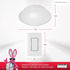 300 Closets, 58823-T1 Energizer LED Ceiling Light Fixture, Battery Operated, Wireless Wall Switch Remote, Lumens