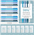 Sayglossy 150 Pcs Winter Snowflake Ballpoint Pens Gifts Bulk Employee Appreciation Gifts Inspirational