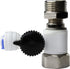 iSpring AFW43 Water Systems Feed Water Adapter, Fits 1/2" NPT & 3/8" COMP