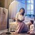 Wio-Mio Dimmer 3000K-6000K, Floor Lamps, RGB Color Changing Bright LED Floor Lamp with Stepless Adjustable Smart Remote