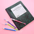 BAZIC Multi Point Pencil Paisley with Latex Free Eraser, Non-Sharpening Multipoint Pencils Smooth Write