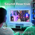 25 225 Monster Smart Foot RGB+IC LED Strip Lights, Sound Reactive Strip Lights for Bedroom, App & Voice Control, RGB