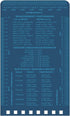Rite in the Rain Weatherproof Top Spiral Notebook, 3" x 5", Blue Cover, Universal Pattern, 3 Pack (No. 235-3X)