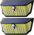 WdtPro Solar Lights Outdoor Waterproof, 300 Angle & 3 Lighting Modes Motion