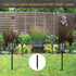 4 PCs Plastic Spikes for Solar Flame Torch lights Solar Torch Lights Replacement ABS Ground Stakes