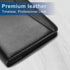 Travigo 3-Ring Zipper Business Leather Portfolio Folder, 1.25" 3-Ring Binder, Professional Document Organizer