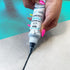 PentaUSA Tile Grout Repair Kit, Black Grout Filler, Fast Drying Formula with Grout Float (Black, 8.8oz / 250gr)