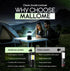 3 MalloMe LED Camping Lantern, Battery Powered Lanterns for Power Outages, Portable Hanging Collapsible Camping Lights