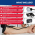Set 2-Pack Deluxe Aneroid Sphygmomanometer Blood Pressure Monitor Adult Cuff, Carrying Case & Calibration Tool High