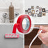 HPP Double Sided Tape Clear, Heavy Duty Permanent Tape for Indoor and Outdoor Use (1in x 16ft)