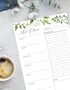 Magnetic Meal Planning Pad for Fridge, 52 Undated Tear-off Sheets, 6x9 Inch Meal Planner & Grocery List
