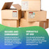 Clear Side Loading Packing List Envelopes - 9.5 x 12 Inches, 100 Pack Self-Seal Waterproof Mailing Pouches