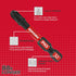 Anti-slip Hex Impact Magnetic Screwdriver Bits Set, 40 Pack 1/4 Inch Hex Shank Phillips Cross Bits with Impact Bit