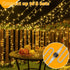 Ollny 120LED 40FT String Lights, Warm White Waterproof Fairy Lights with Timer, 8 Modes Plug in for Indoor Outdoor