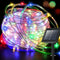 LHYLDS 200 LED Solar Rope Lights Outdoor, 66FT Solar String Lights Indoor Waterproof