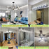 G16.5 Bulb dimmable,4W E26 Bulb 40 e26 Bulb,Neutral 4000K,400lm,CRI>85,AC120V,Edison Free,Pack 6 Arberlic Light LED