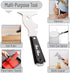 Bates Paint Scraper, 10 in 1 Painters Tool, Red Paint Scrapers for Wood, Putty Knife, Metal Scraper