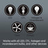 47186, GE Enbrighten Add On Switch with QuickFit and SimpleWire, GE Z-Wave and GE Zigbee Smart Lighting Controls, Works
