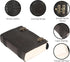 TUZECH Large Leather Journal, 600 Pages, Embossed Tree of Life, 7 x 10, Black, Writing Notebook