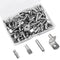 Veiwonat 145 Pcs Shelf Pins Kit, Upgraded Shelf Pins 4 Styles, 5mm &