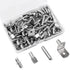 Veiwonat 145 Pcs Shelf Pins Kit, Upgraded Shelf Pins 4 Styles, 5mm &