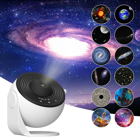 Dongni Galaxy Projector, 13 in 1 Planetarium Star Projector Realistic Starry Sky LED