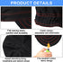 Yunsailing 2 Pcs Reversible Flame Resistant Welding Caps, Elastic Cotton Short Crown Hats for Men Women