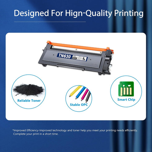 TN-630 TN 630 Compatible Replacement for Brother TN630 Toner Cartridge for HL-L2300D HL-L2380DW HL-L2320D DCP-L2540DW