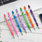 PASISIBICK 12 Pieces Snarky Motivational Quotes Ballpoint Pens, Black Ink, Office Encouraging Scriptures (12 Color)