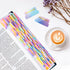 Homeair RB3 Bible Tabs with Gold Necklace, Laminated Bible Tabs for Women Men, Christian Gifts, Large Print Bible Tabs