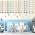 Number Line Bulletin Board Border, -20 to 120 Straight Trim for Classroom Math Decorations and Moving Mountains Roll