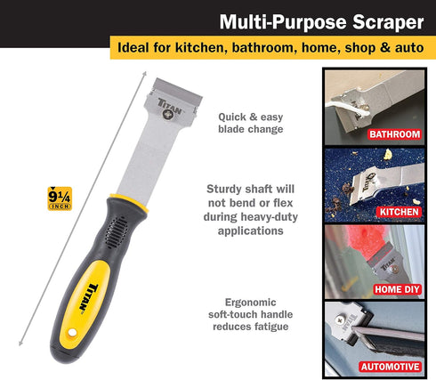 17002 2-Piece Set Titan Multi-Purpose and Mini Razor Scraper