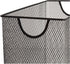 U Brands Mesh Steel Desktop Hanging File Holder, Letter Size, 12.4" x 9.53" x 5.5", Black - 457U00-06