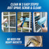12 oz, Ammonia-Free, 8 Unger Professional Streak-Free EasyGlide Glass Cleaner Concentrate, Makes Gallons of Solution