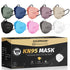KN95 Face Masks Adults Disposable - 100 Pack KN95 Masks Protective Comfortable