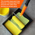 (3 9" 4" 12-Piece King Origin Paint Roller Kit with Extension Pole ft), & Paint Rollers, Frame, Tray - Paint Supplies