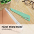 Uncommon Desks Ruler & Letter Opener Combo - 6 Inch Colorful Ruler, Envelope Opener, Perfect for Crafts, Drafting,