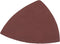 DEWALT DWASPTRI123 Hook & Loop Triangle Sandpaper, 120 Grit - 12 PK