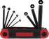 Allen Wrenches Sets - Hex Key Set - Red Folding Metric Hex Key Socket Set (8-Piece) by Drixet